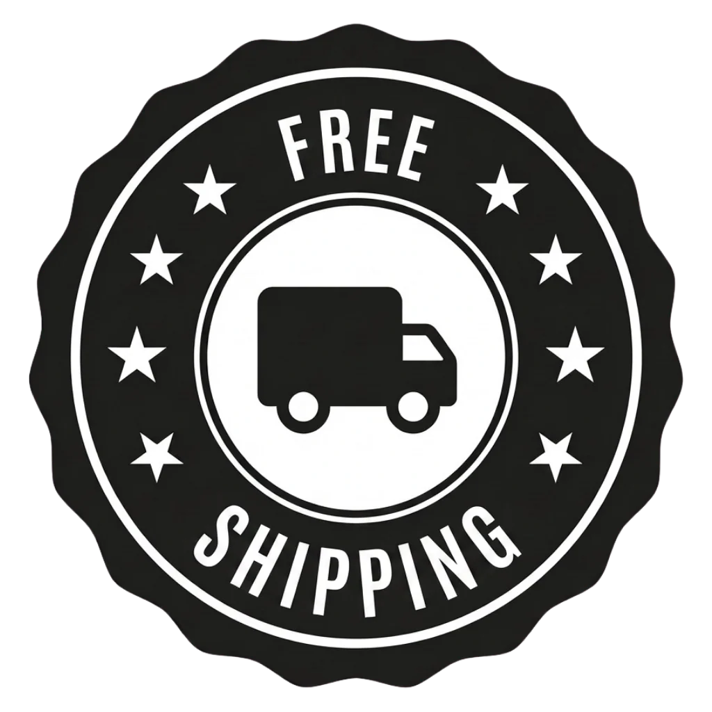Free shipping badge