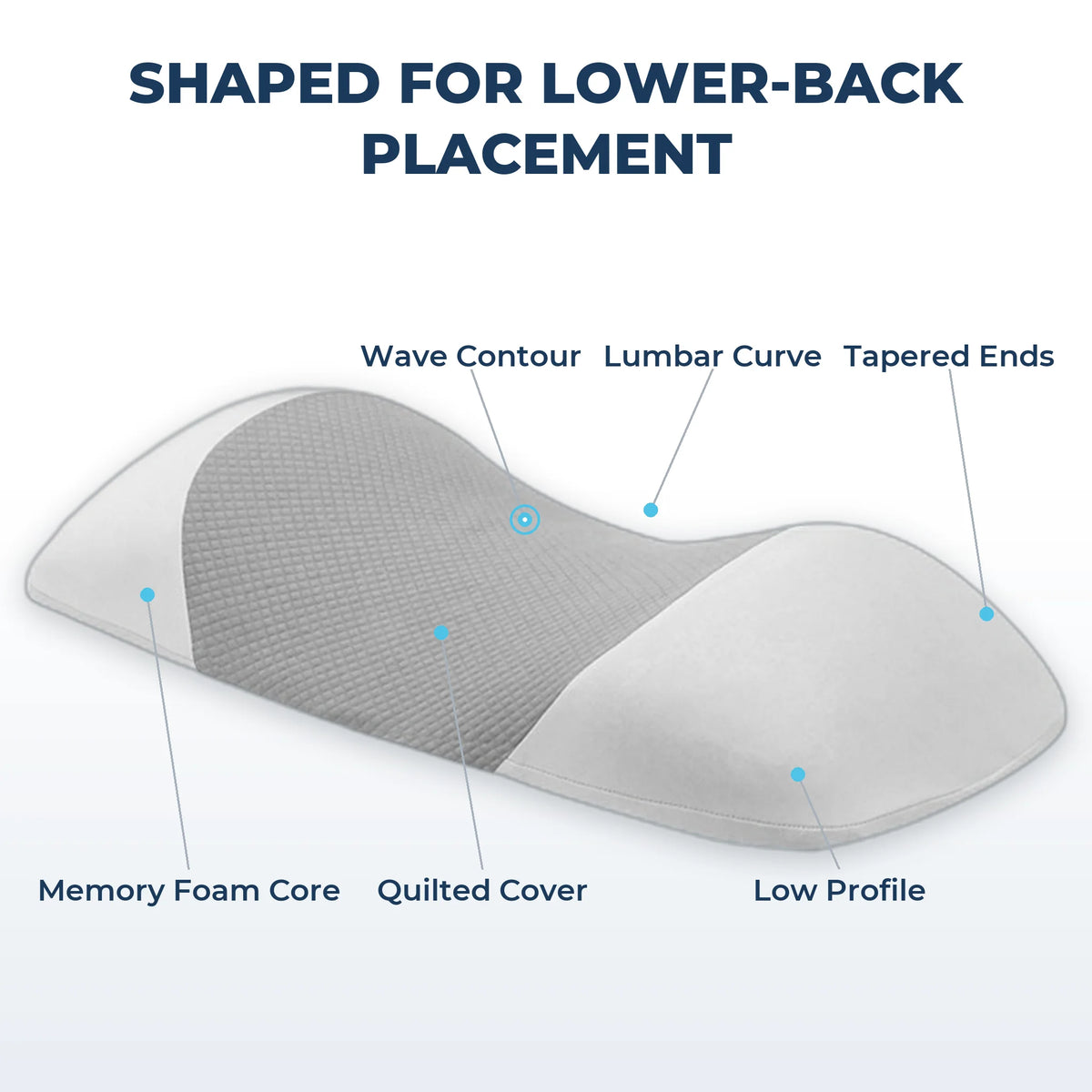 Ostenex™ Ergonomic Back Pillow