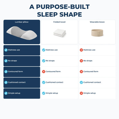 Ostenex™ Ergonomic Back Pillow