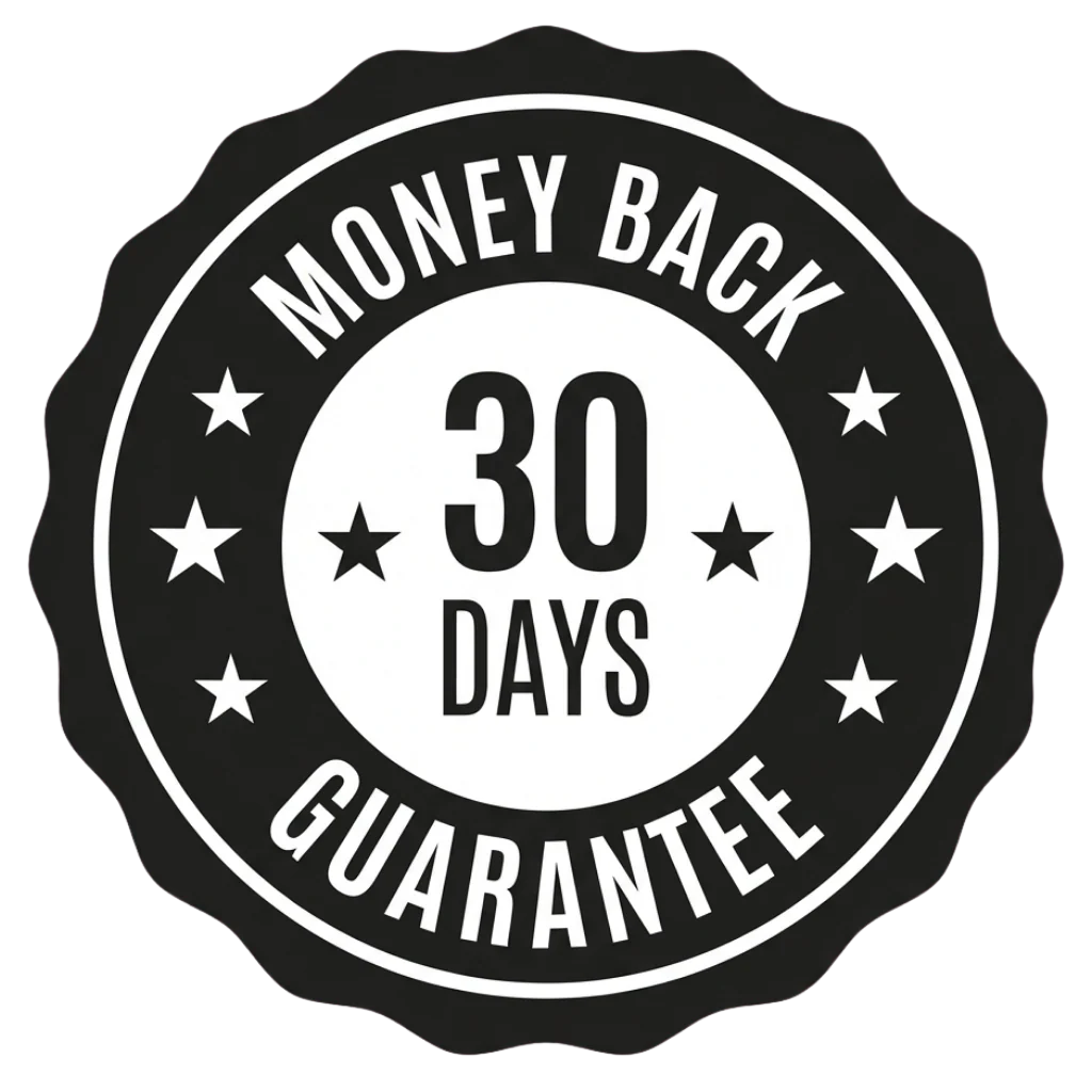 60 day money back guarantee badge